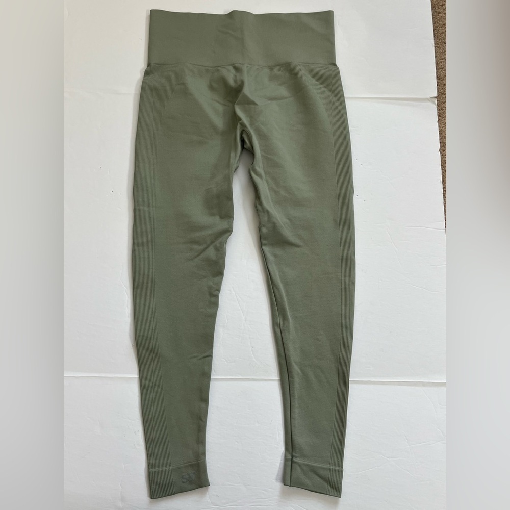 Set Active Leggings Green Size Large